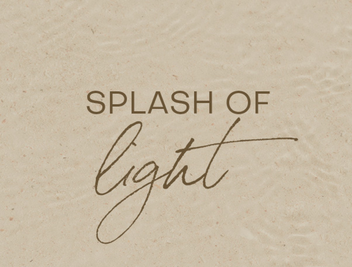 Splash of light at D'Or Beach