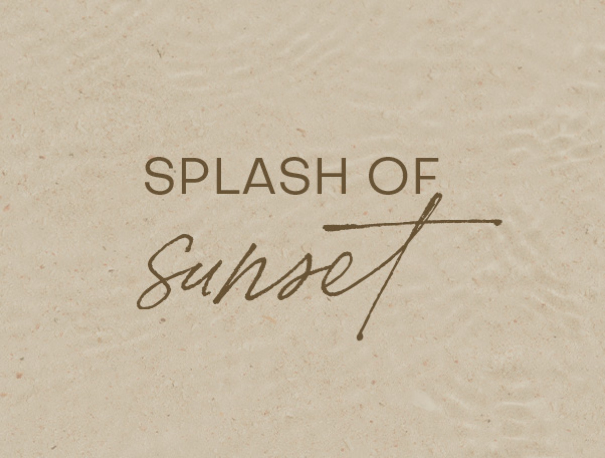 Splash of sunset at D'Or Beach