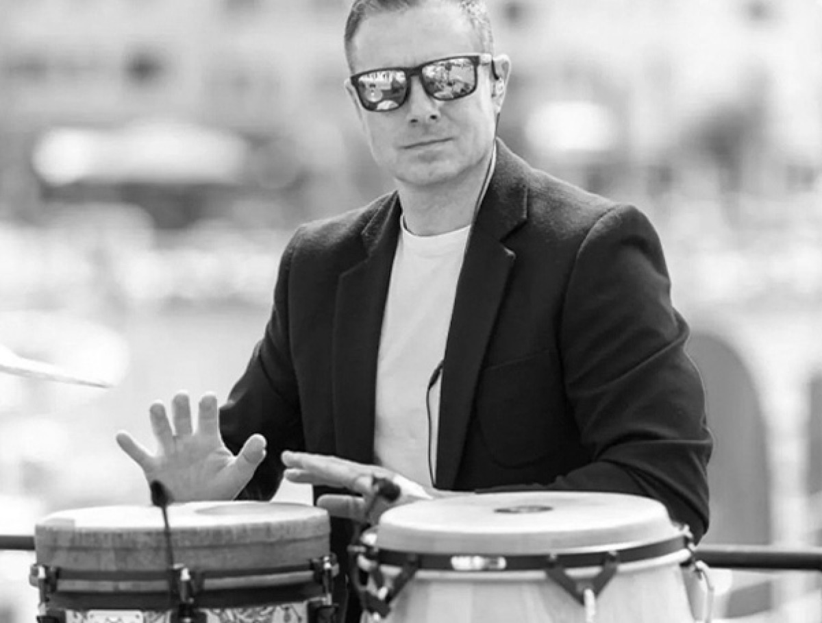 Percussion set by DEAN at D'Or Beach